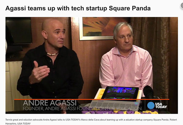 USA Today Coverage of Square Panda Launch